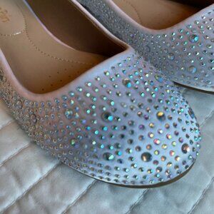 Size 9.5 Sparkly/Sequin Slip On Shoes